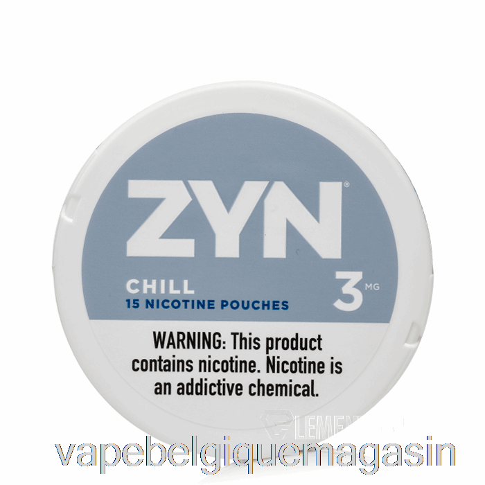 Vape Jetable Zyn Pochettes De Nicotine - Chill 3mg